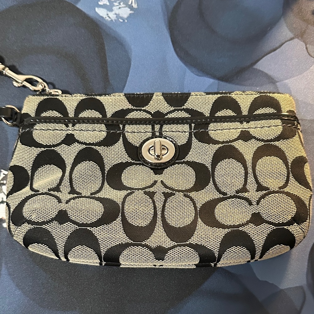 Coach Black and White Designer Women's Bag